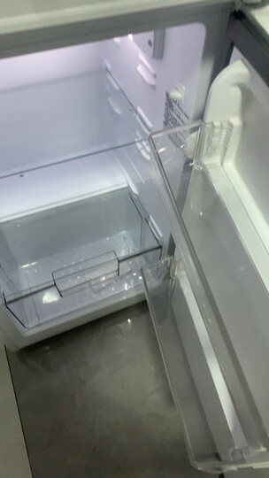TCL 118升双开门两门二门养鲜冰箱小户型小型家用电冰箱迷你租房办公室LED照明节能冰箱BCD-118KA9 晒单图