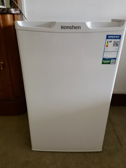容声（Ronshen）101升单门冷藏微冷冻小型迷你冰箱一级能效节能低噪家用租房宿舍客厅冰箱BC-101KT1 晒单图